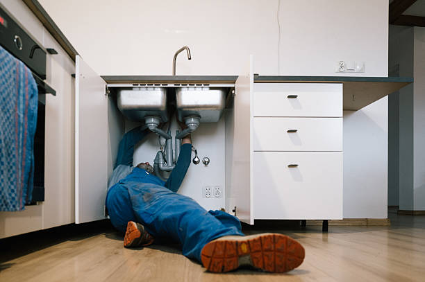 Professional Drain Cleaning technician working in Kaplan, LA